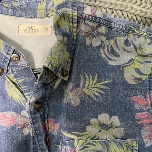 Hollister summer button down